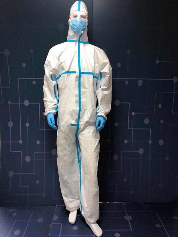 Isolation Coverall With Sealing Strip » DFCO-0180